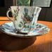Old Royal Bone China England Est 1846 Tea Coffee Cup and Saucer Floral and Birds