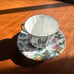 Old Royal Bone China England Est 1846 Tea Coffee Cup and Saucer Floral and Birds
