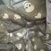 BETSEY JOHNSON WHITE LG Puffy Ski Bunny Weekender Tote Bag Neck Pillow LIMITED