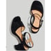 Madewell NWOB The Nadia Platform Sandal Black Size 8
