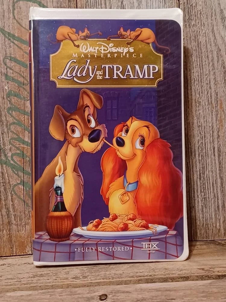 Lady and the Tramp *Sealed* (VHS, 1998) Walt Disney's Masterpiece Collection