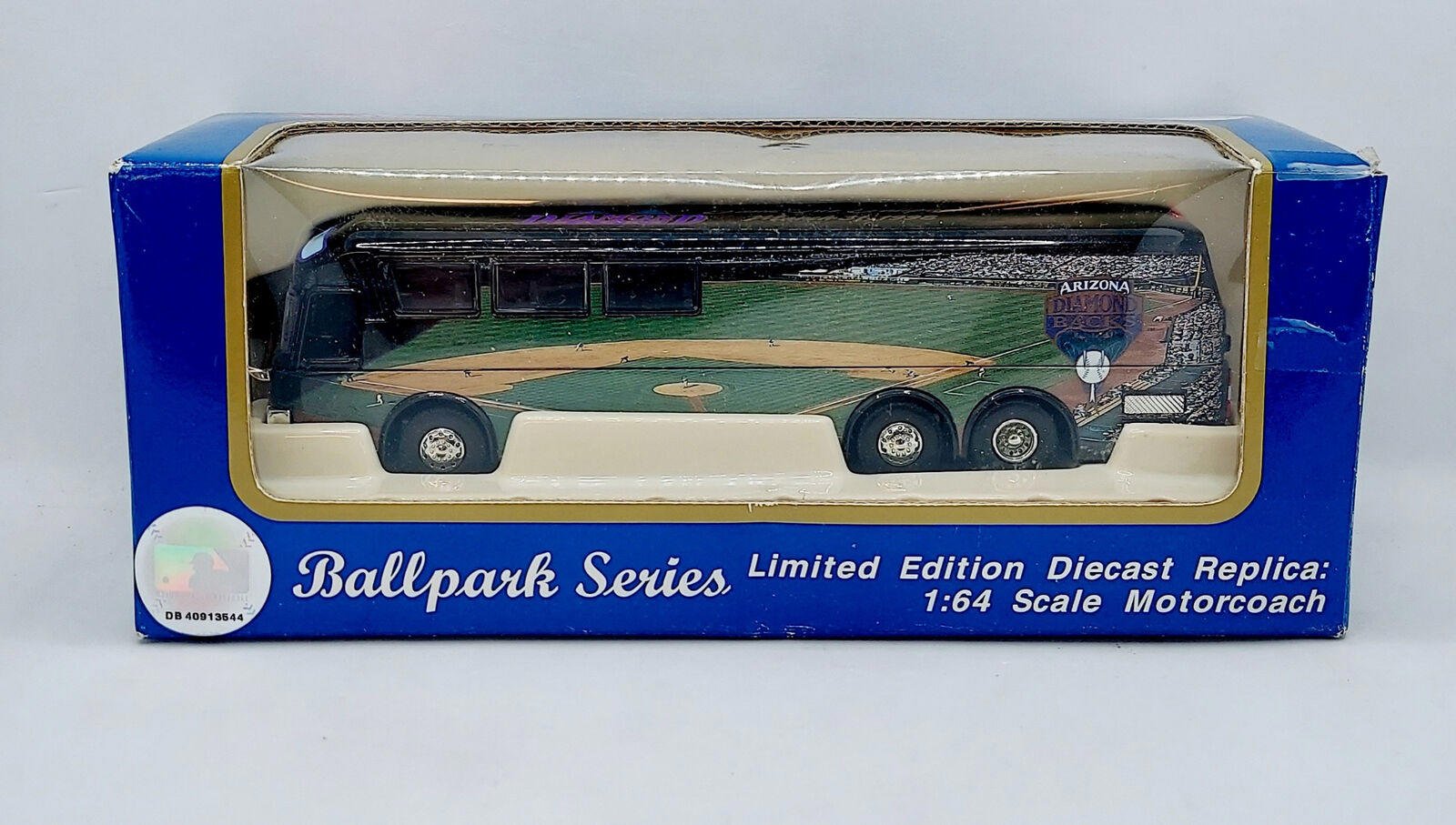 MLB Arizona Diamondbacks Ballpark Series Team Collectible Motorcoach Bus 1:64