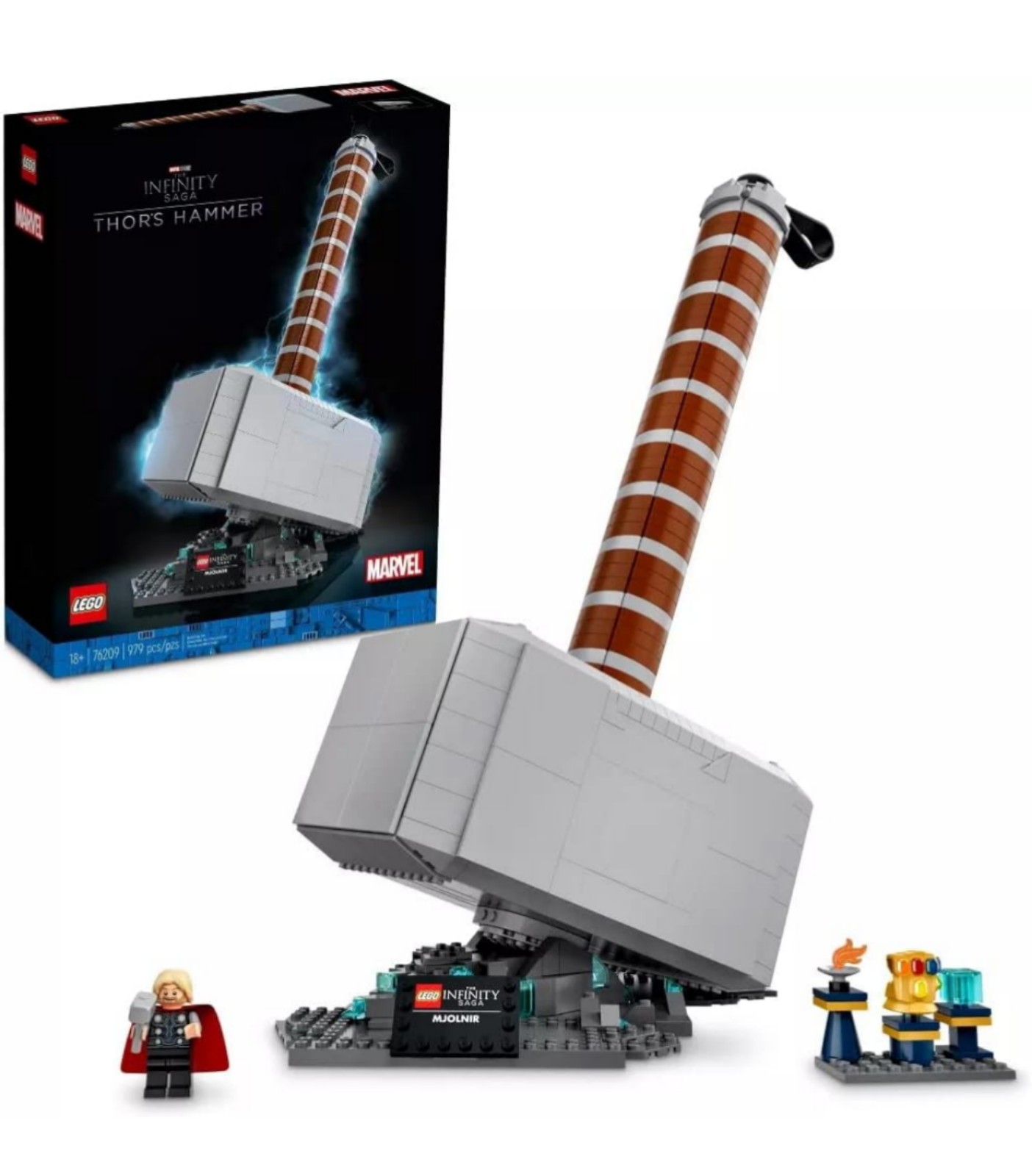 Lego 76209 Thor's Hammer Marvel Studios The Infinity Saga Building Set