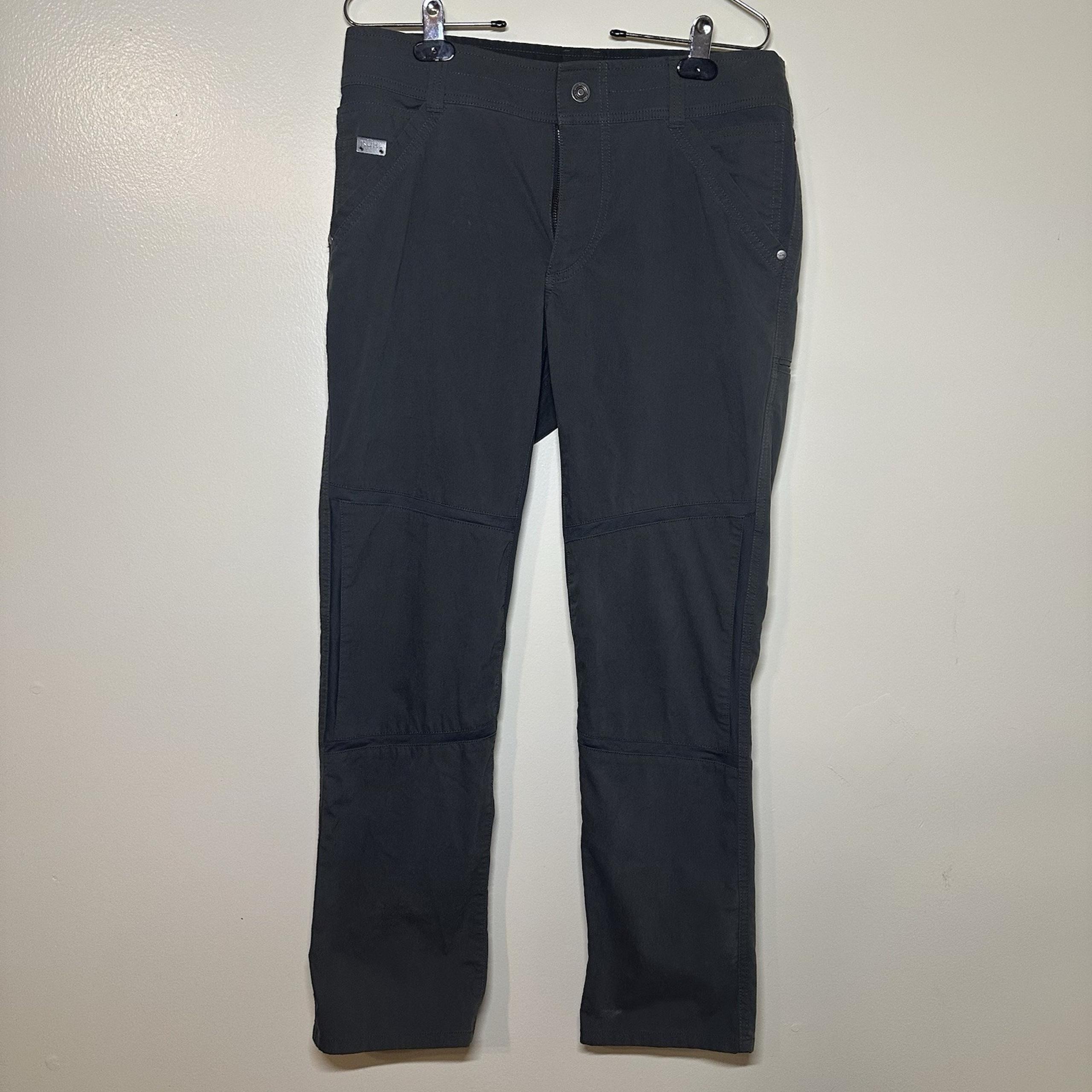 Kuhl Radikl Pants Men Gray Outdoor Hiking Lightweight Stretch Size 31x30