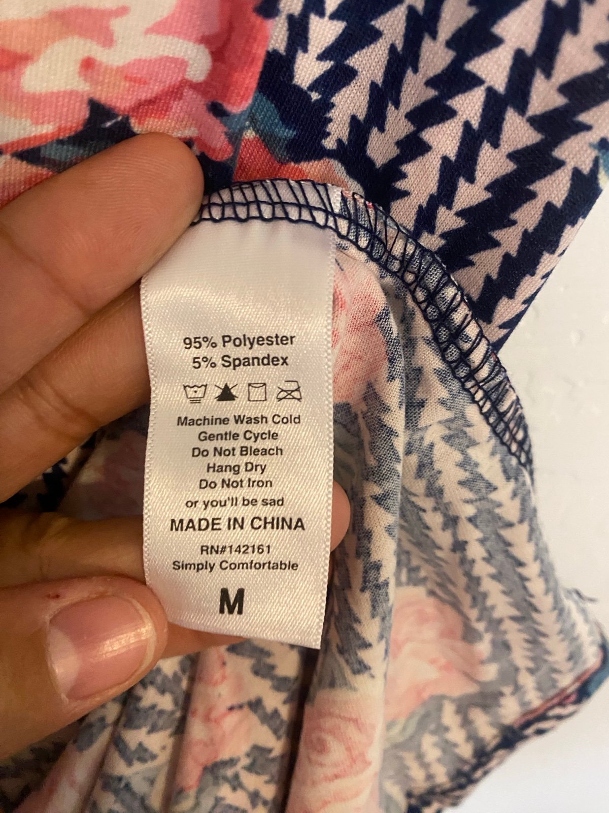 LuLaRoe Carly Floral Striped Dress - detail
