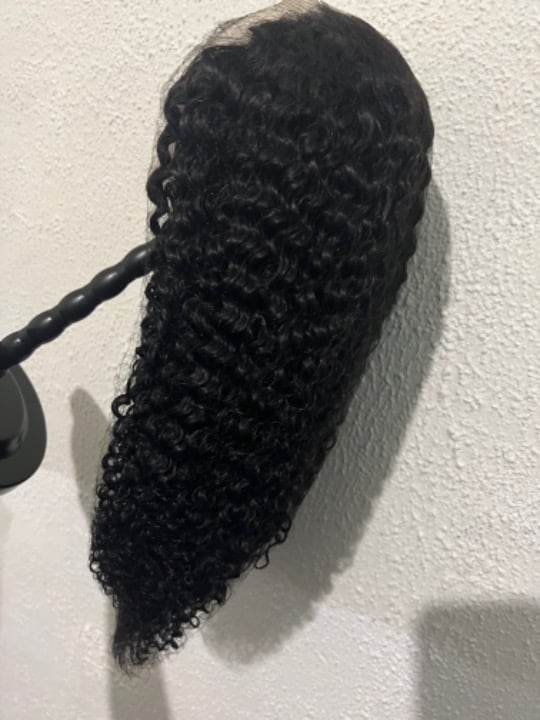 13*4 lace frontal curly wave 18 inch