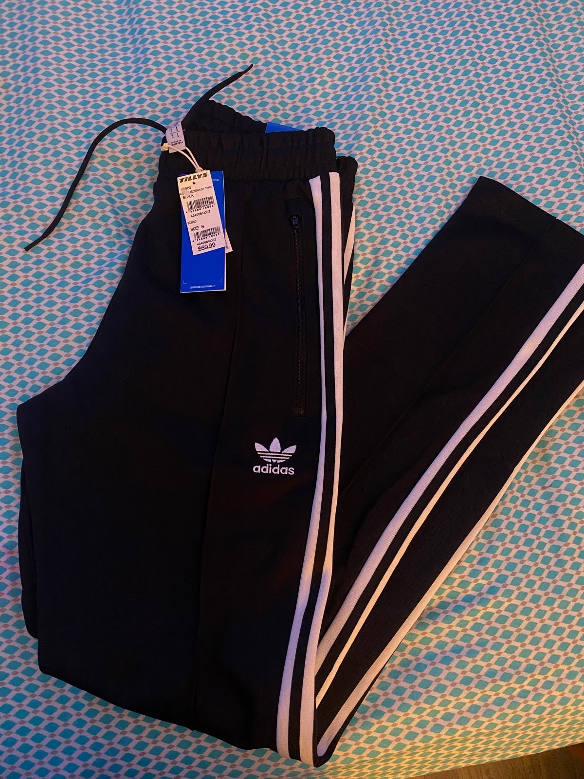 Adidas 3-Stripes Pants in Black
