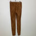 Good American Good Waist Faux Suede Skinny Pants EUC Sz 2/26 Polyester Highrise