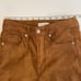 Good American Good Waist Faux Suede Skinny Pants EUC Sz 2/26 Polyester Highrise