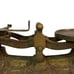 Antique Heavy Cast Iron Kitchen Rusted Weighing Scale Patina