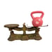 Antique Heavy Cast Iron Kitchen Rusted Weighing Scale Patina