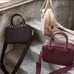 Angela Roi Barton Duffle Tote Signet Bordeaux