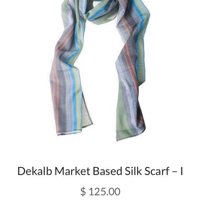 Dekalb Market Based Silk Scarf