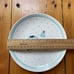 Elum Home Christmas Holiday 4 Appetizer Plates 7.5” Sweater Stocking Cap Mittens