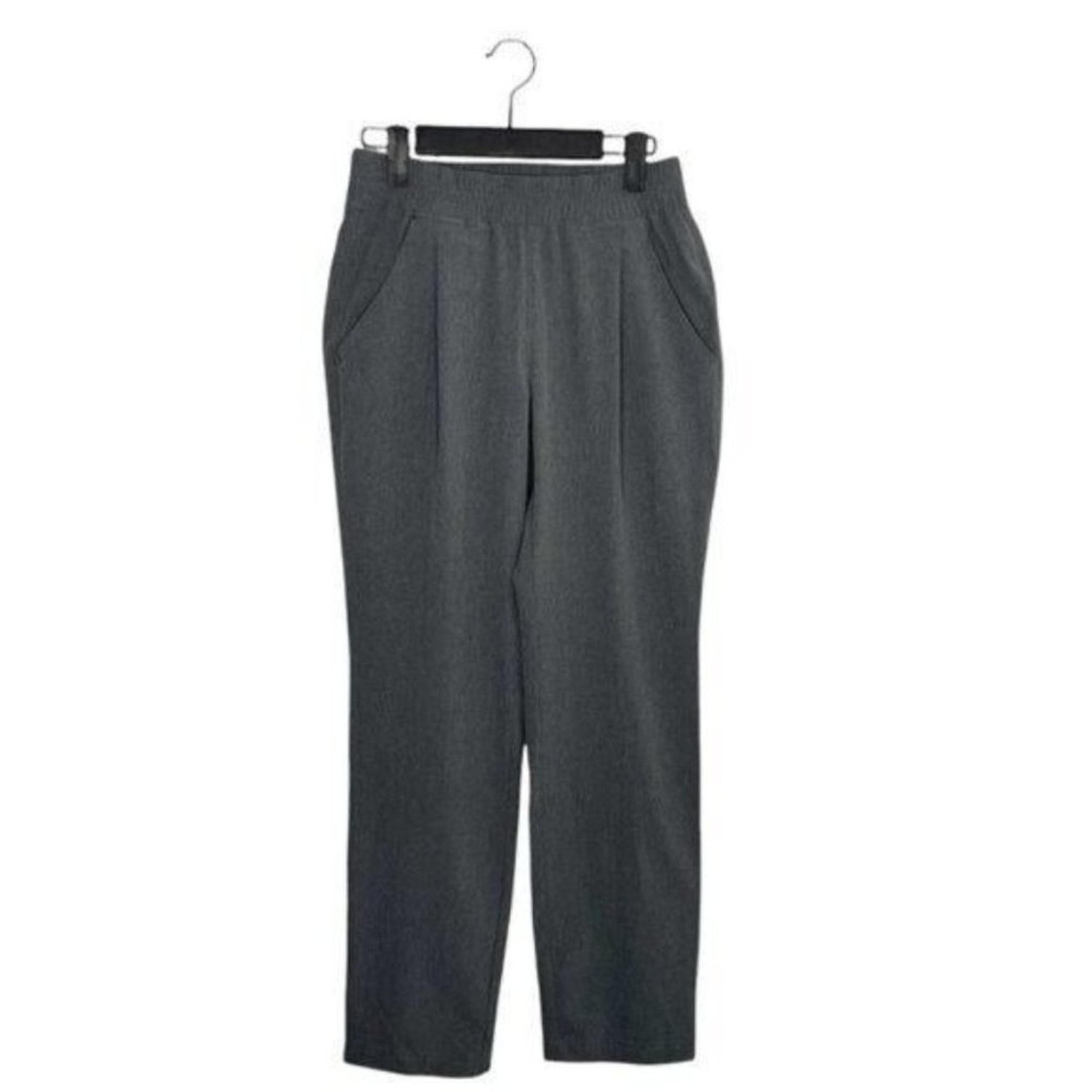 Orvis Womens Pants Size XS Gray Pull On Tapered Leg Casual Comfort Side Pocket