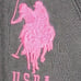 U S Polo Assn Fleece Lined Hoodie Jacket Women XL Sweatshirt Zipped USPA