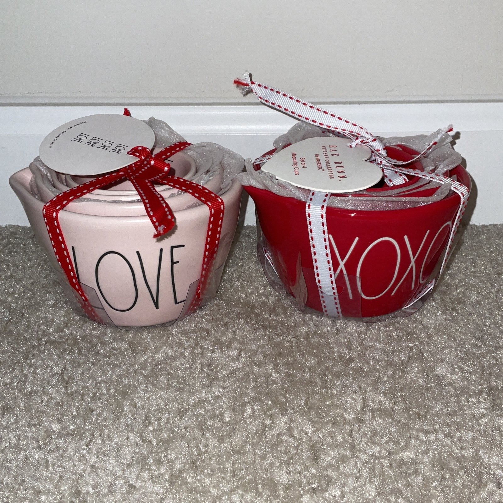 Rae Dunn measuring cups 2 sets
