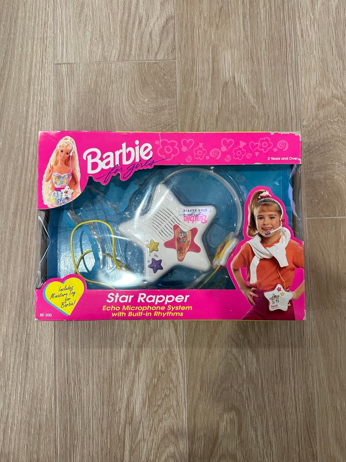 New Vintage 93’ Barbie Star Rapper Microphone