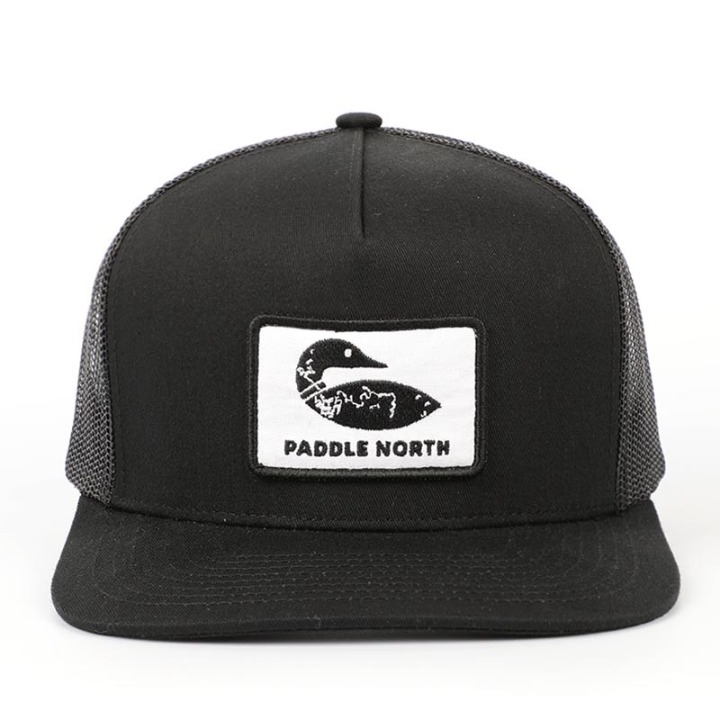 Wholesale Custom 5 Panel Flat Bill Snapback Hats, Customize Embroidery Gorras