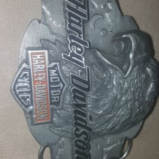 Harley-Davidson belt buckle 1992