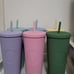Starbucks matte studded tumbler Purple