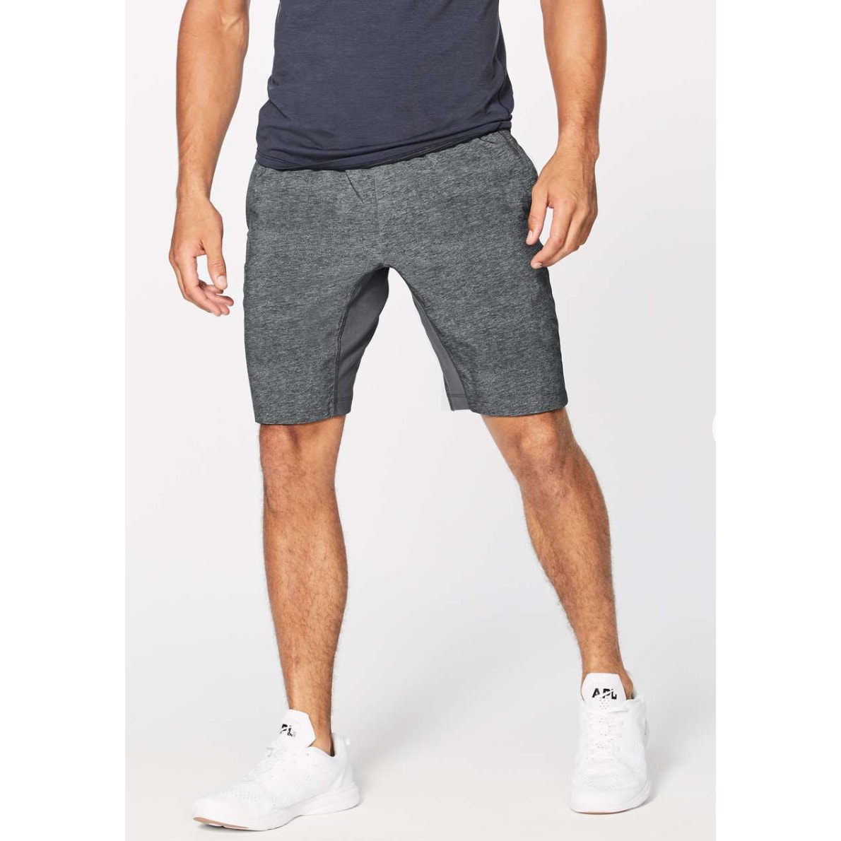 Men's Lululemon T.H.E. Short Linerless 9 Heathered Grey