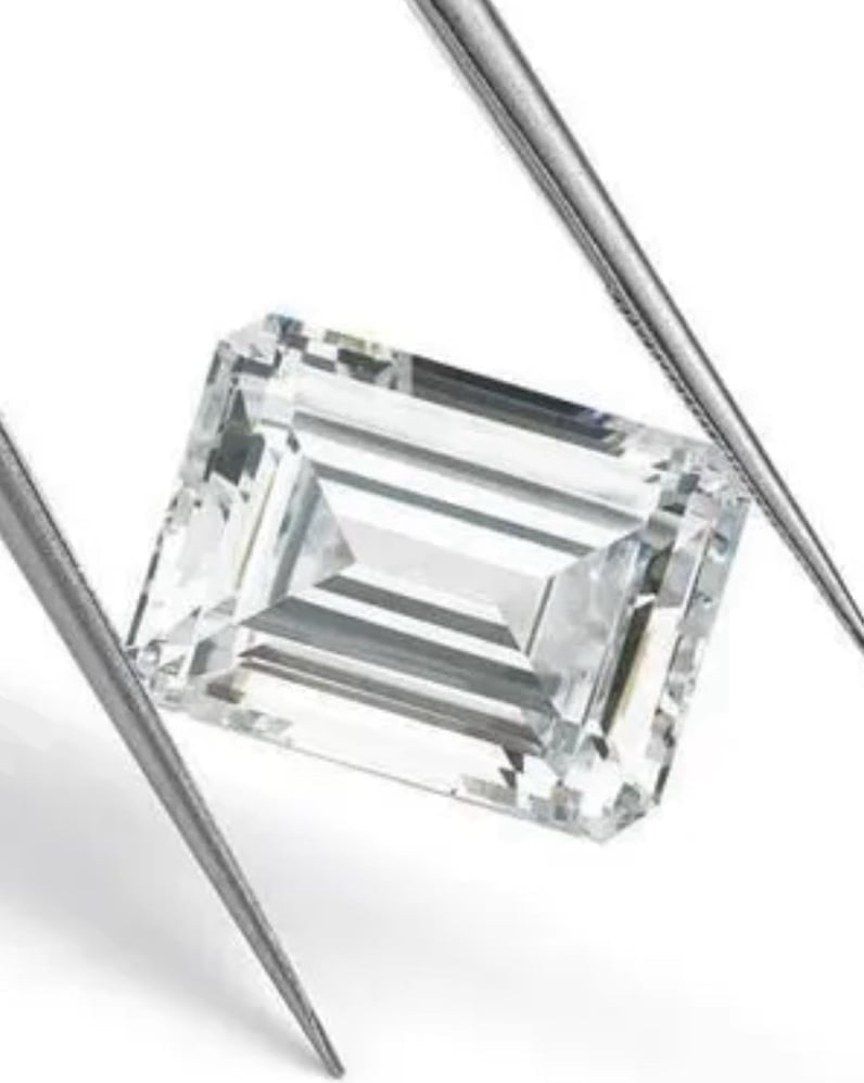 GIA Certified 0.25 Carat H/VVS2 Emerald Cut Natural Diamond 3.9X3.2mm 1/4ct NEW