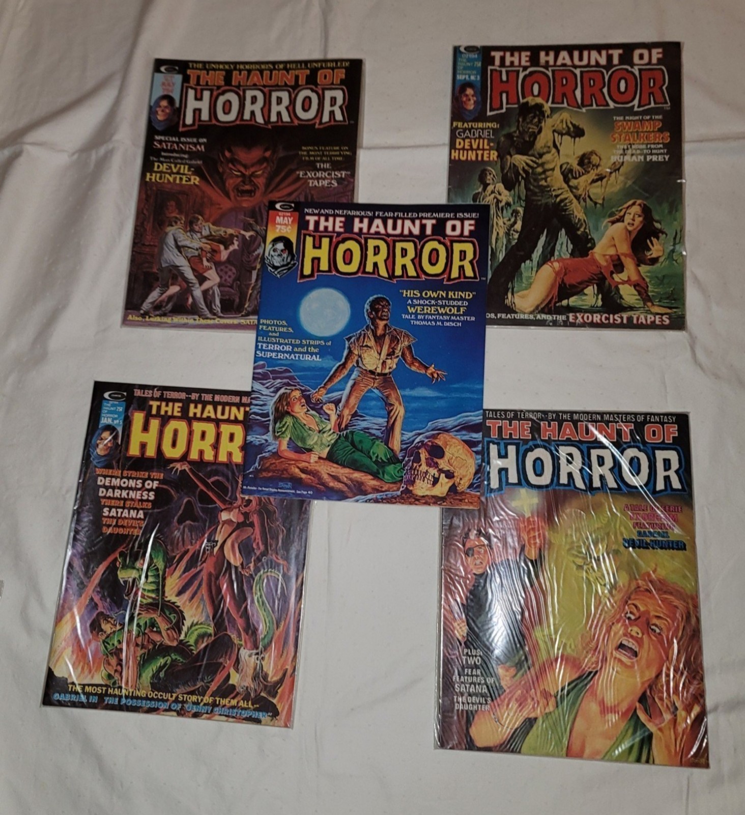 Vintage Horror, Marvel, Fantasy,Heavy Metal Magazine Comic Book Huge Lot ON HOLD