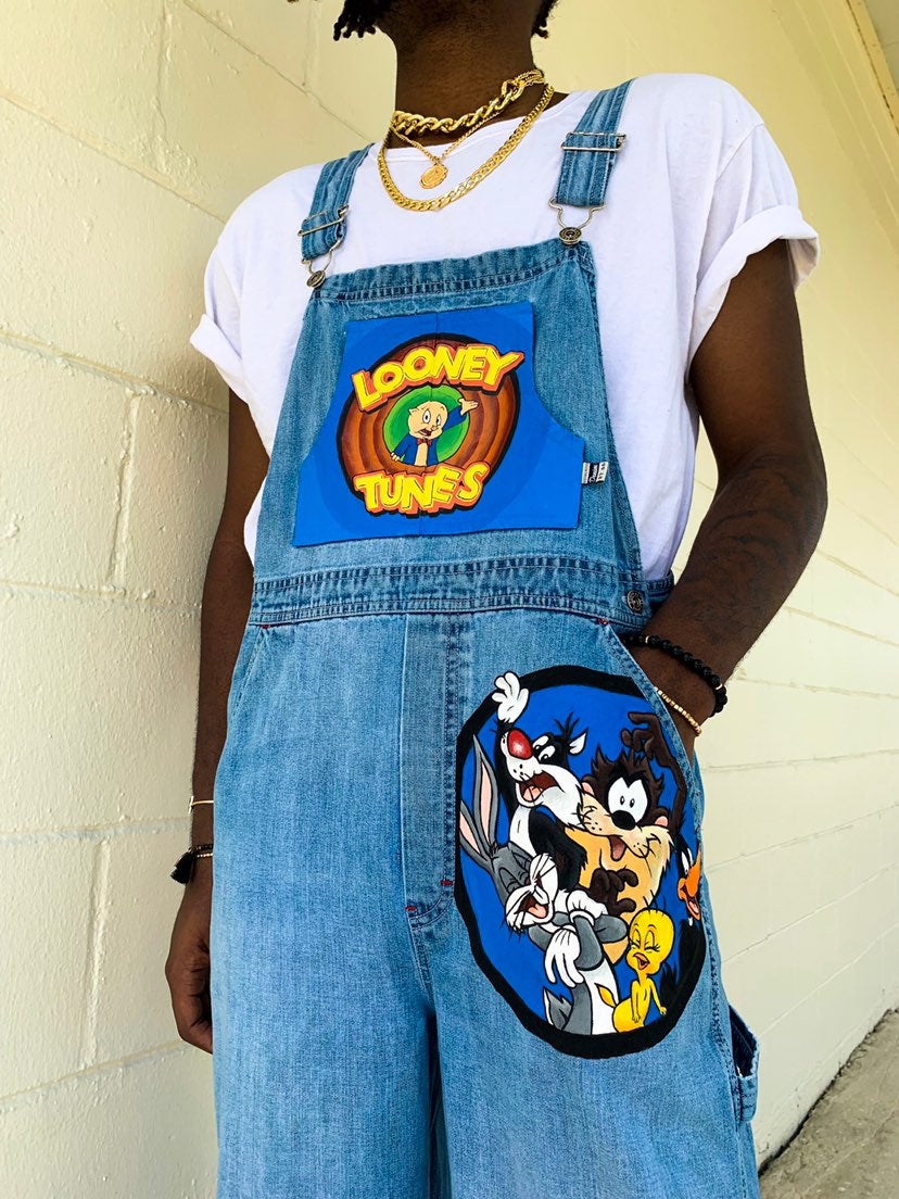 Loony tunes overalls