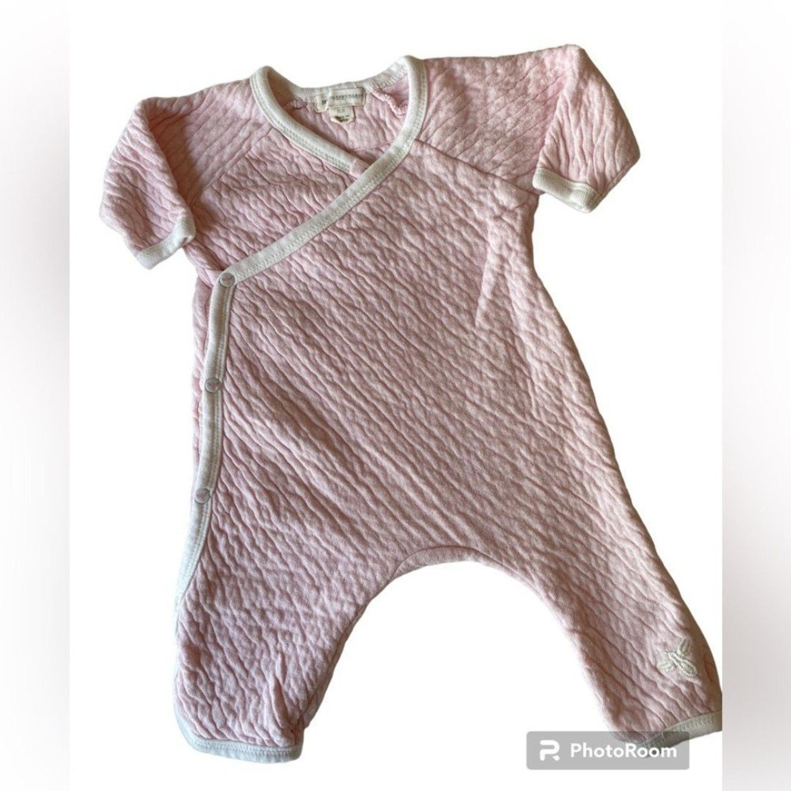 Burt’s Bees Newborn Baby Girl long sleeves one Piece