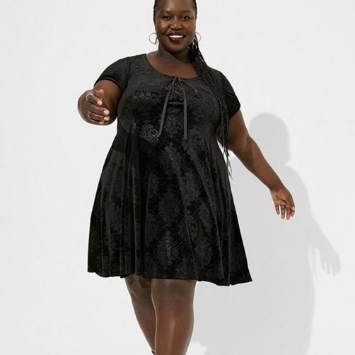 Torrid Fit and Flare Dress Size M/L 00 10