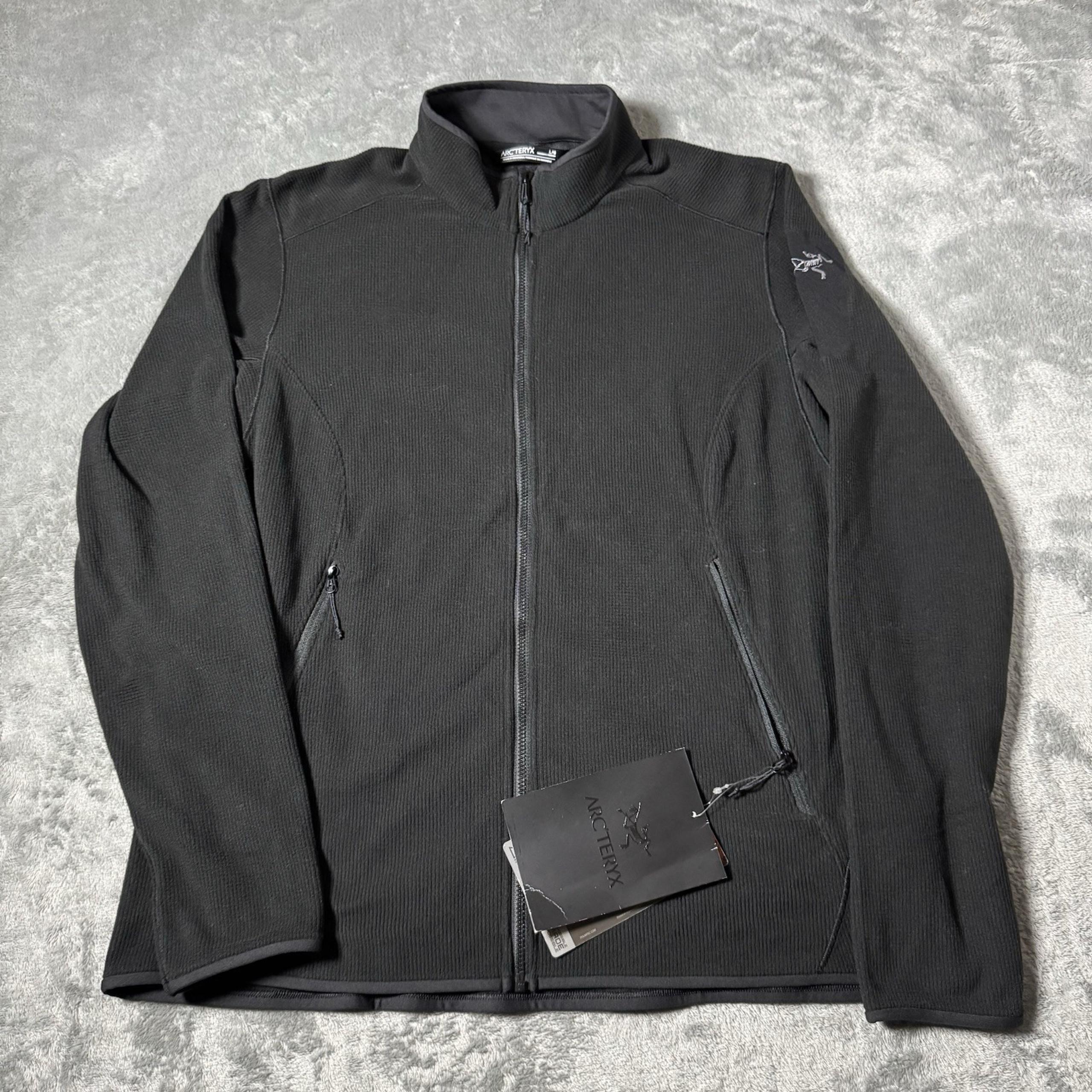 NWT Arcteryx Delta LT Fleece Jacket Women's Large in Black *BRANDED* Visa Camp