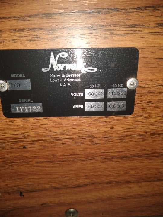 Norwalk Juicer Model 270