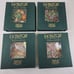 Set of 4 Vintage Harmony Kingdom Byron's Secret Garden Collectible Tile New