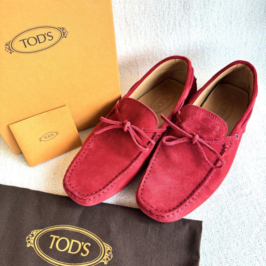 Excellent Condition✨TOD'S Tod's Gommini Driving Shoes Moccasins Suede