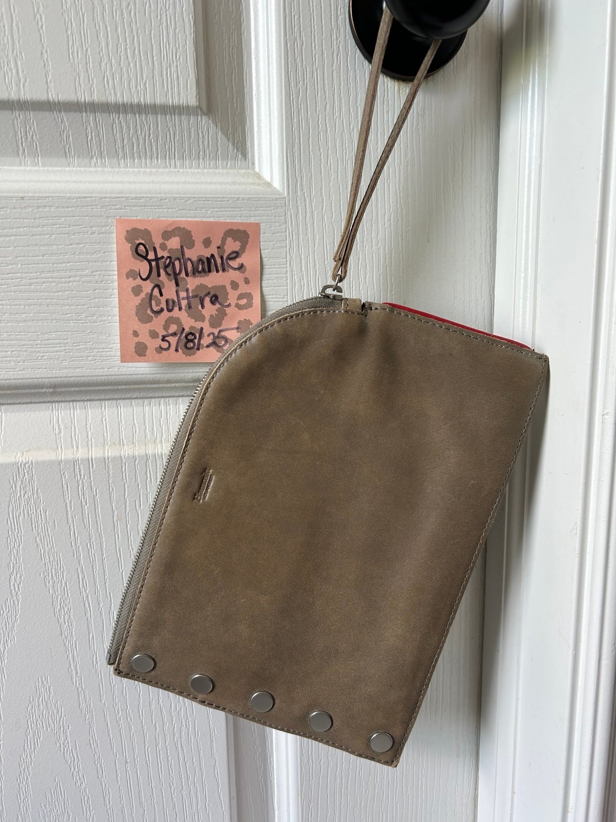 Hammitt Richard Wristlet in Pewter