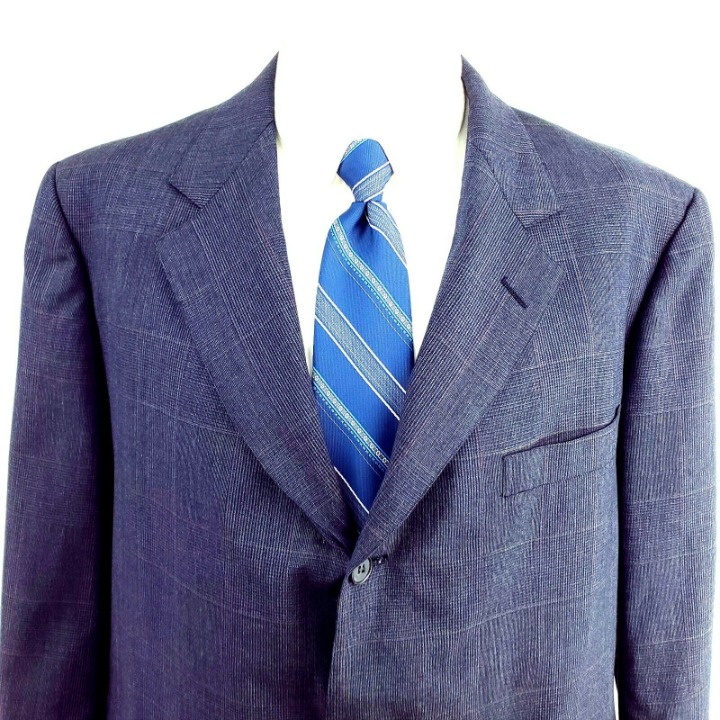 Vintage Brooks Brothers 44R 3 Button Gle