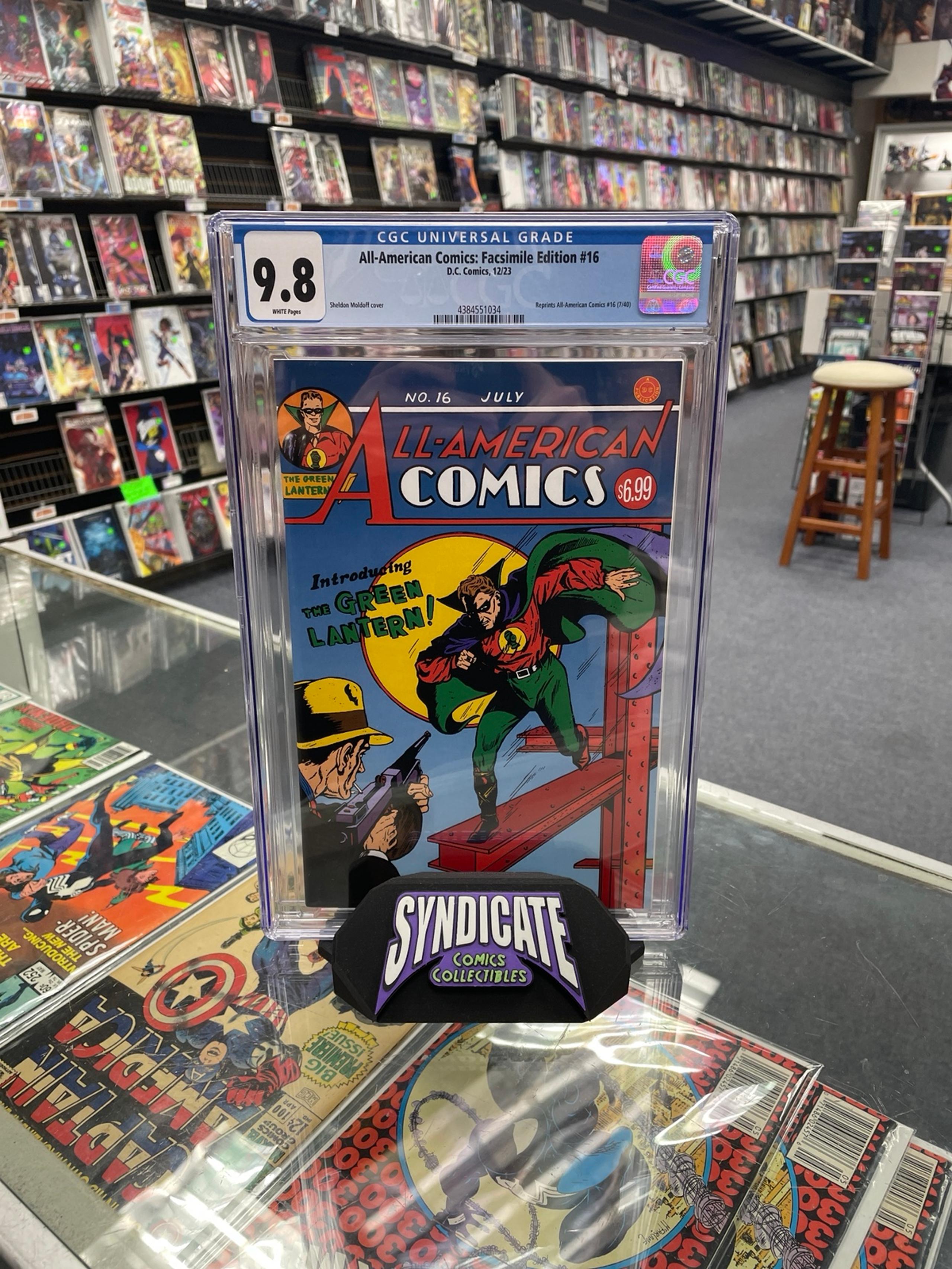 All-American Comics #16 Fascimile Edition (CGC 9.8)