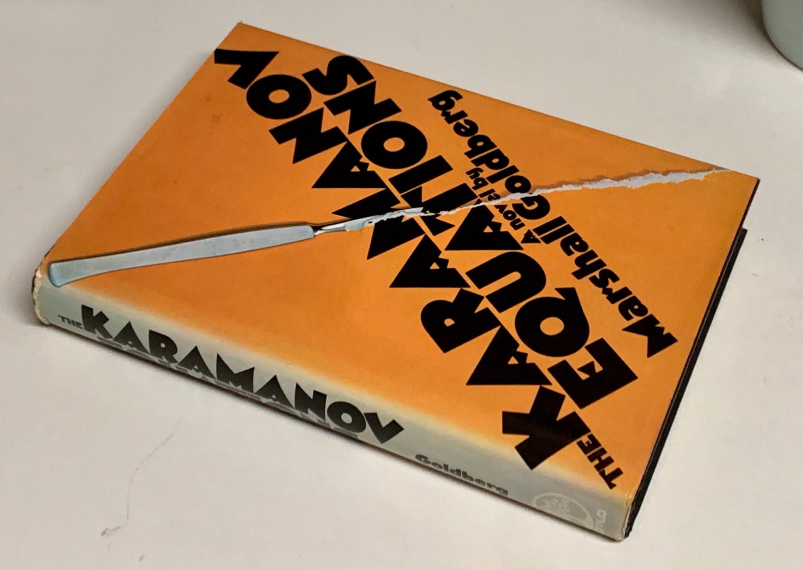 1972 First Edition Hardcover Signed The Karamanov Equations by Marshall Goldberg