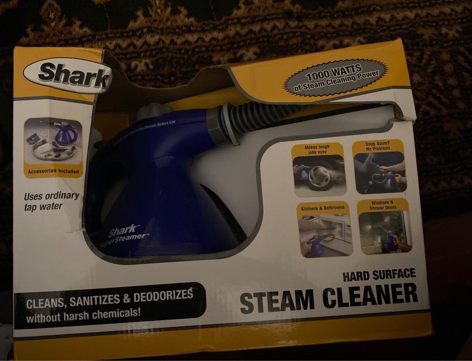 SHARK PORTABLE STEAM SYSTEM Multi-Surface Steam Cleaner