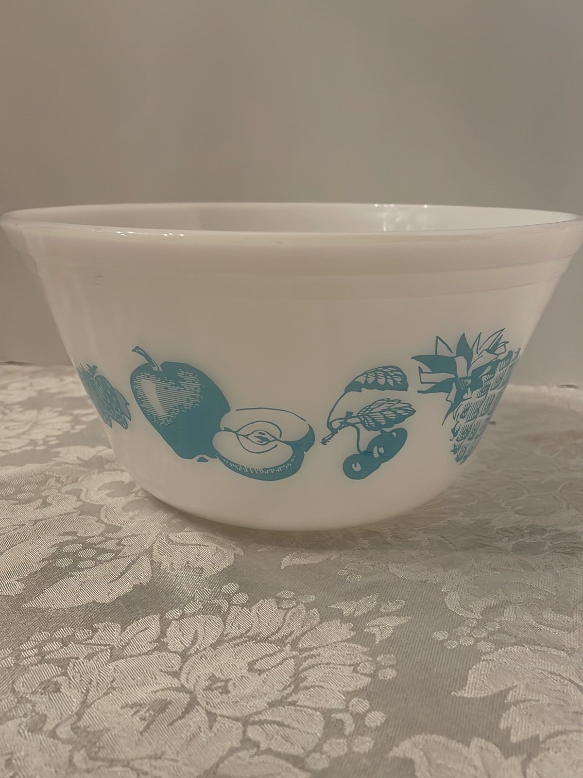 Vintage Federal Glass Oven Ware Mixing Bowl