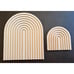 NEW Wood Rainbow Arch Boho Decor ( Wall Shelf, Fireplace Mantel, Counter, Table