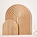 NEW Wood Rainbow Arch Boho Decor ( Wall Shelf, Fireplace Mantel, Counter, Table