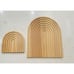 NEW Wood Rainbow Arch Boho Decor ( Wall Shelf, Fireplace Mantel, Counter, Table