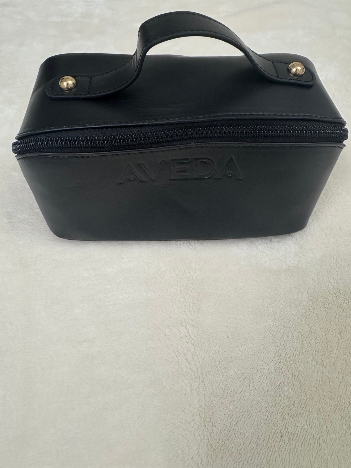 Aveda travel case zip pouch makeup bag