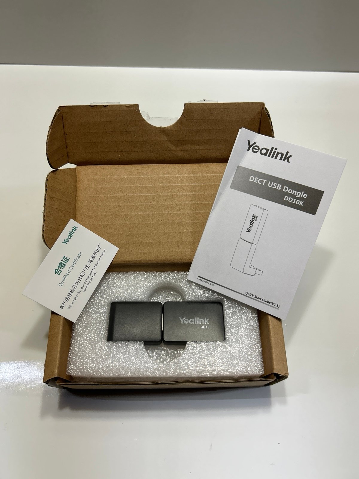 Yealink DECT Wireless USB Dongle DD10K - Black