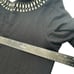 TOMMY BAHAMA | Women's Large Black Silver Darcy Ponte Knit Beaded Dress