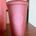 2022 Release Studded Pink Lemonade Starbucks Cup set