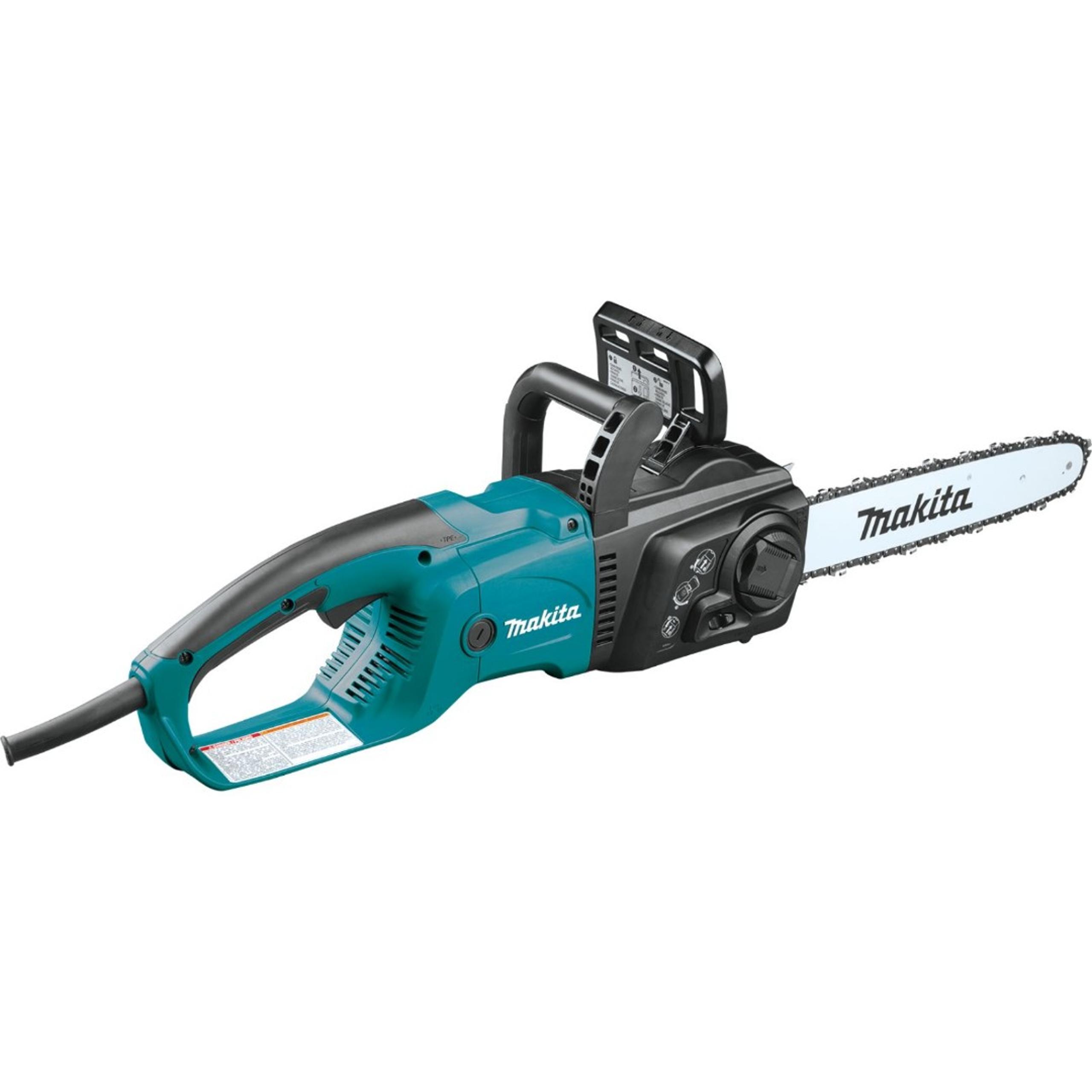 Makita Electric Chain Saw 16" bar with extra ripping chain