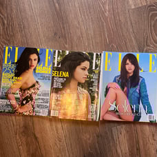 Selena Gomez Elle Magazines